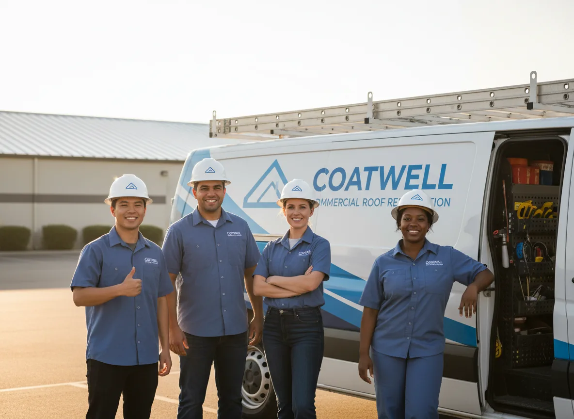 Commercial roof coating company in North Rose, NY